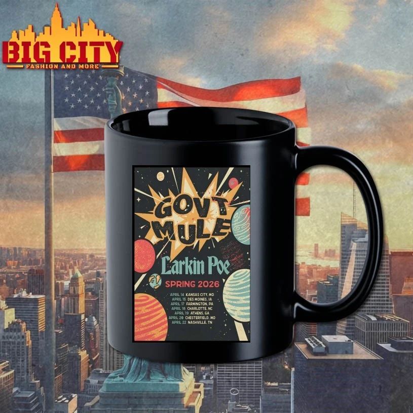 Gov’t Mule Spring 2026 Tour Poster t-shirt