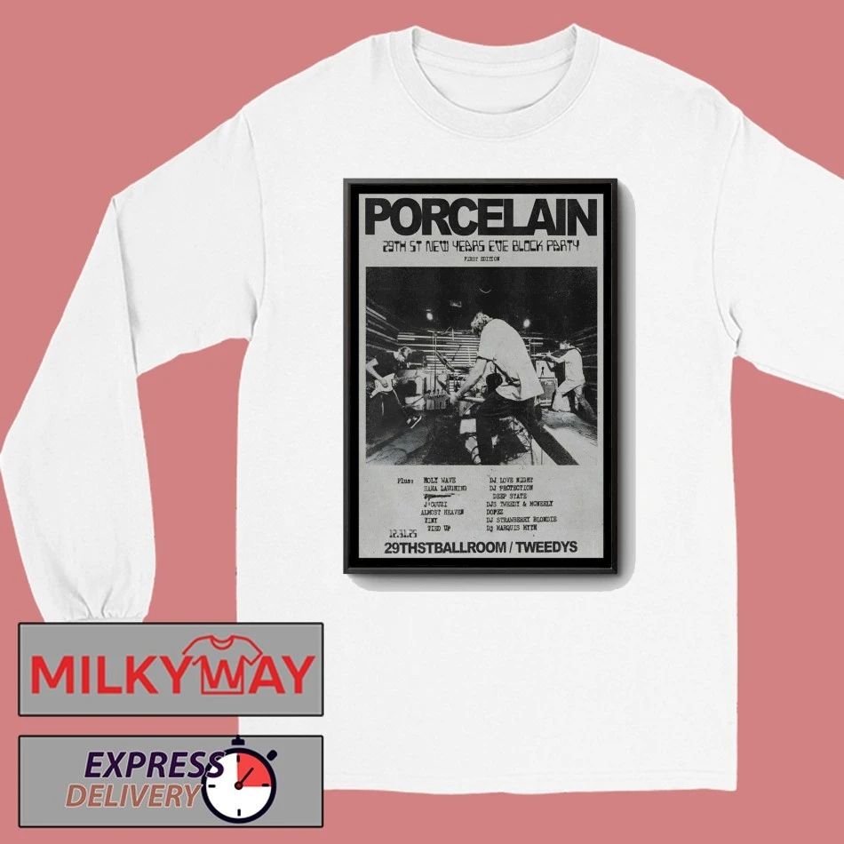 Porcelain NYE In Austin TX On Dec 31 2025 Poster shirt
