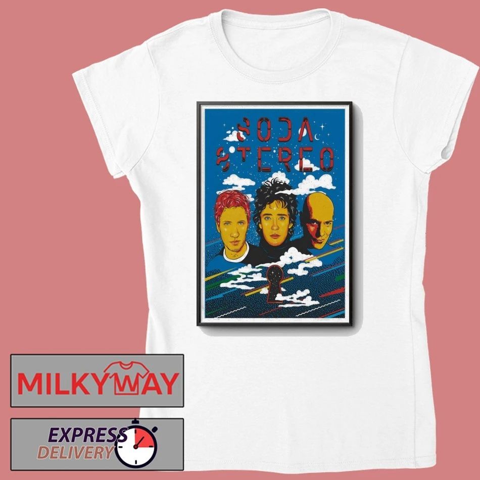 Soda Stereo Ecos 2026 Poster shirt