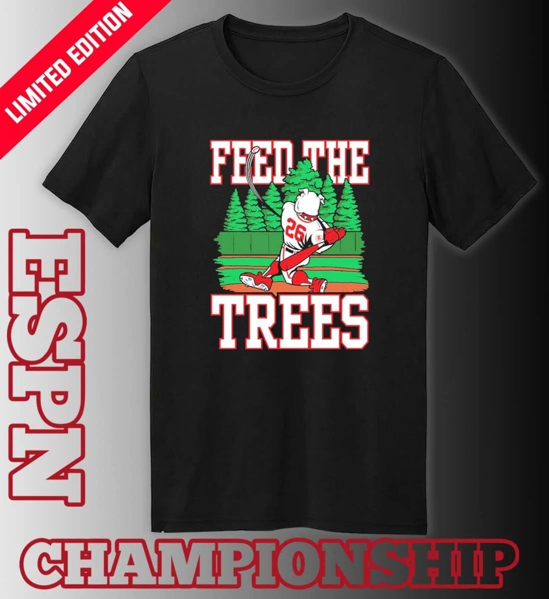 Georgia Bulldogs Feed the Trees Baseball Shirt