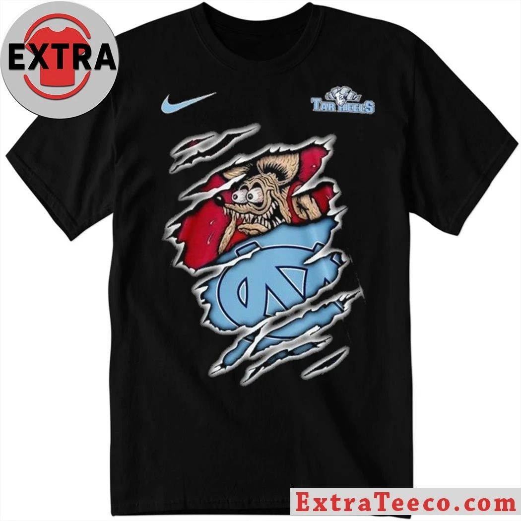 North Carolina Tar Heels NCAA Varsity Savage Logo T-Shirt
