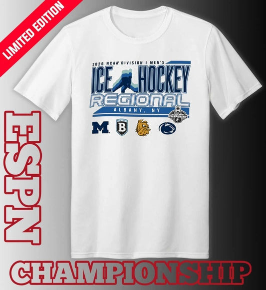 2026 NCAA DI Men’s Ice Hockey Regional – Albany, NY T-Shirt