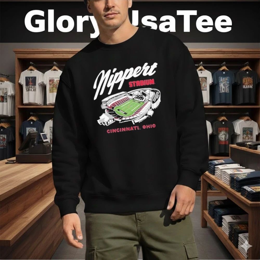 Cincinnati Nippert Stadium Black Shirt