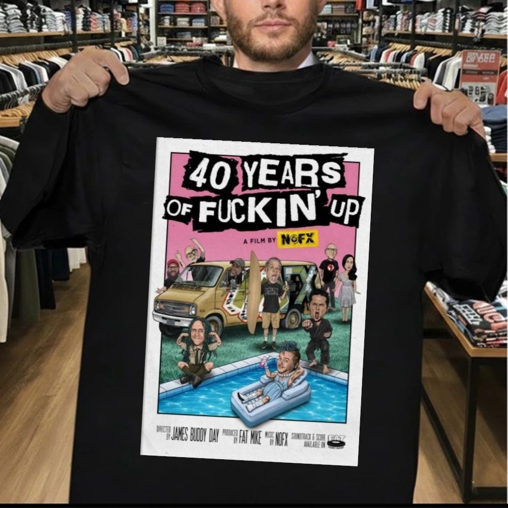 NOFX 2026 40 Years Of Fuckin’ Up Shirt
