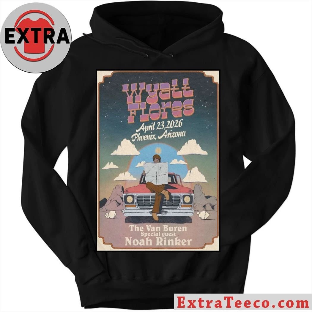 Wyatt Flores April 23 2026, Phoenix AZ Poster Shirt