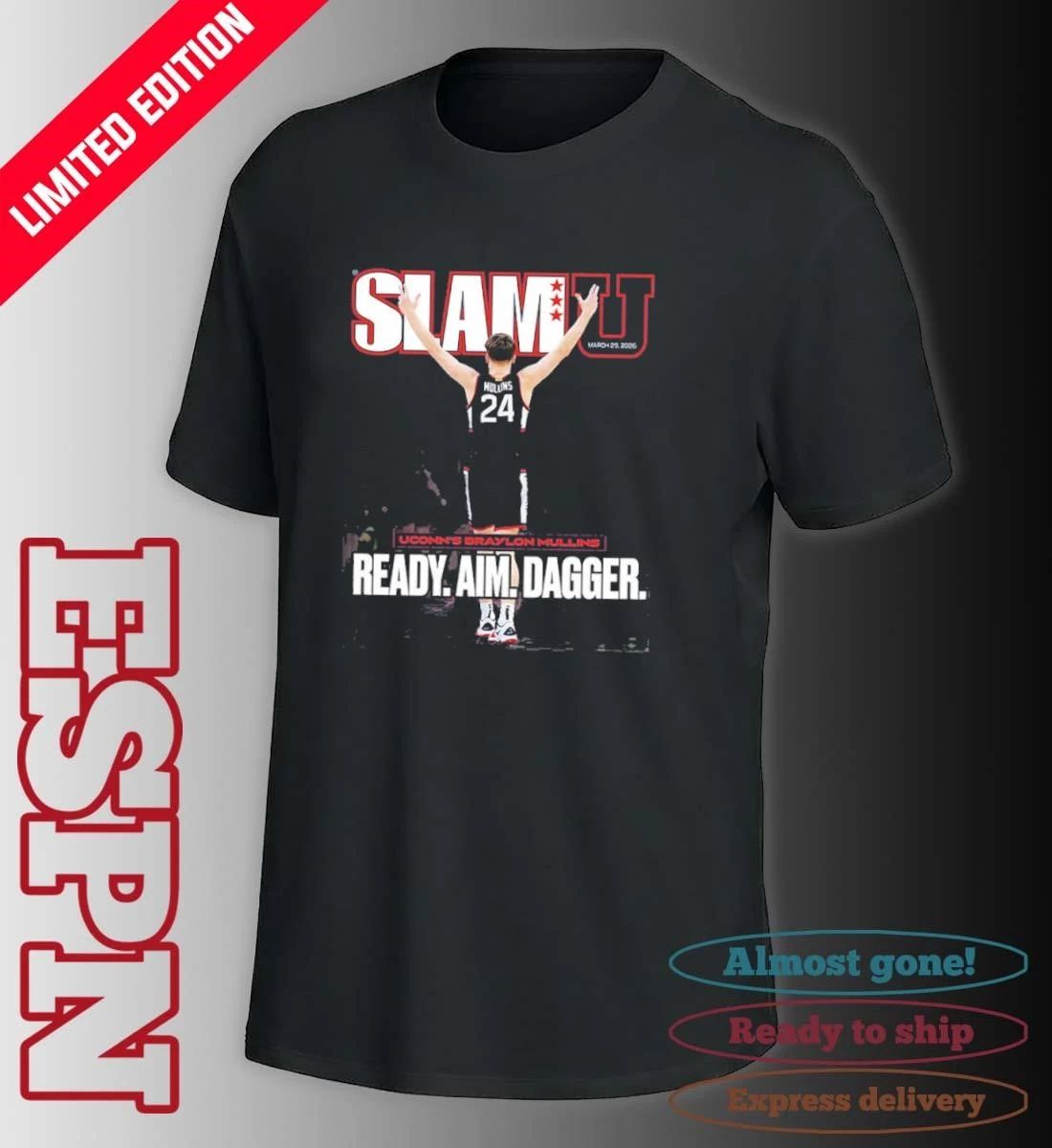 SLAM Braylon Mullins Ready Aim Dagger Shirt