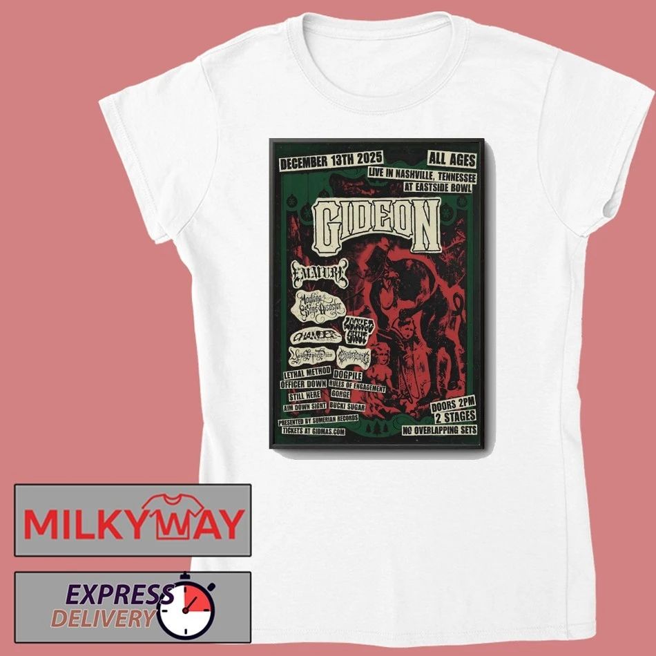 Gideon Nashville Event On Dec 13 2025 Poster shirt