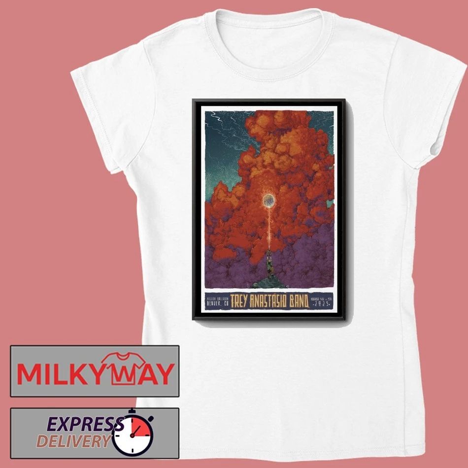 Trey Anastasio Nov 15 2025 Mission Ballroom in Denver, CO Poster shirt