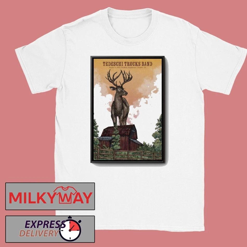 Tedeschi Trucks Band FirstBank Amphitheater in Franklin TN Oct 15 2025 Poster shirt