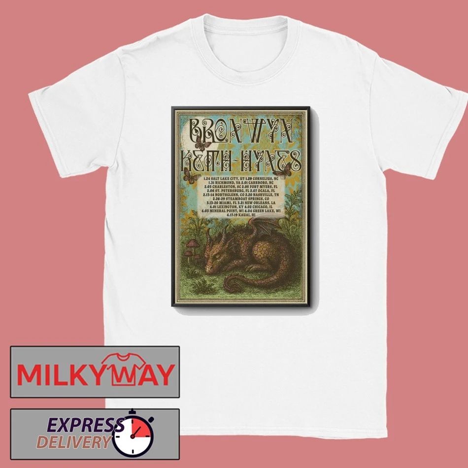Poster Bronwyn Keith Hynes Spring Tour 26 shirt