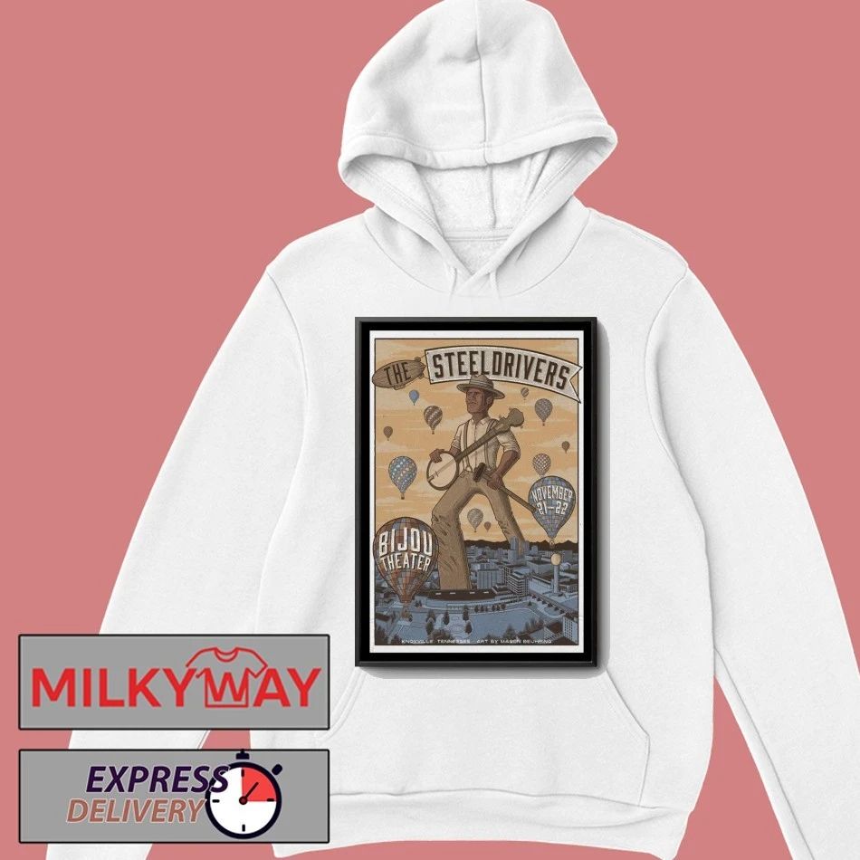 The SteelDrivers Knoxville Tennessee New Poster shirt