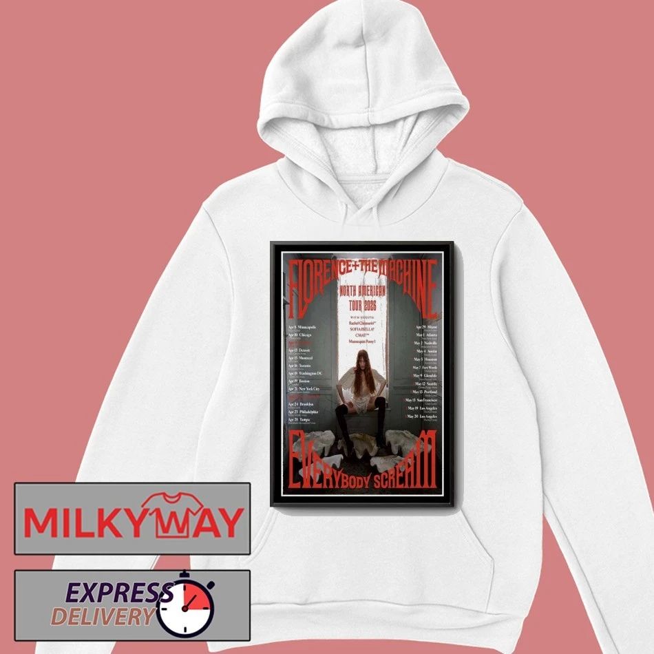 Florence The Machine Tour North American Poster shirt