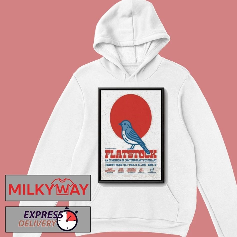 Flatstock Mar 25-29 2026 Boise ID Poster shirt