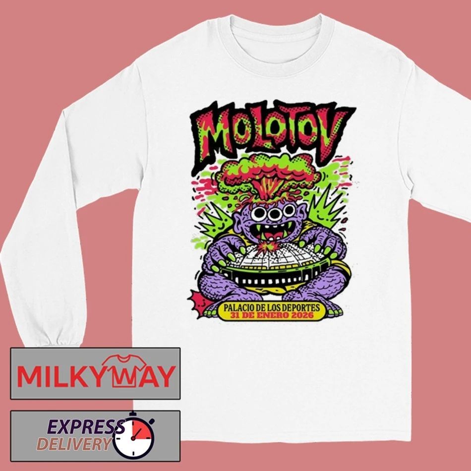 Molotov Palacio De los Deportes in Mexico Jan 31 2026 Shirt