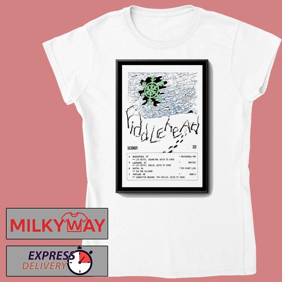 Fiddlehead December 2025 Tour Poster shirt