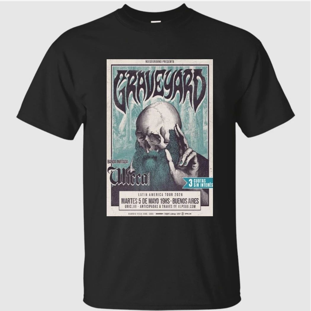 Graveyard Buenos Aires Martes 5 de Mayo 19hs 2026 Poster Shirt