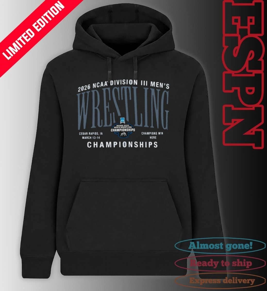 March 13-14 2026 NCAA DIII Wrestling Championships T-Shirt