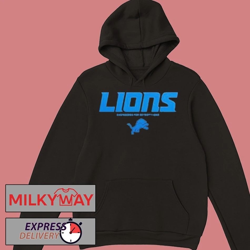 Engineered For Detroit Lions T-Shirt