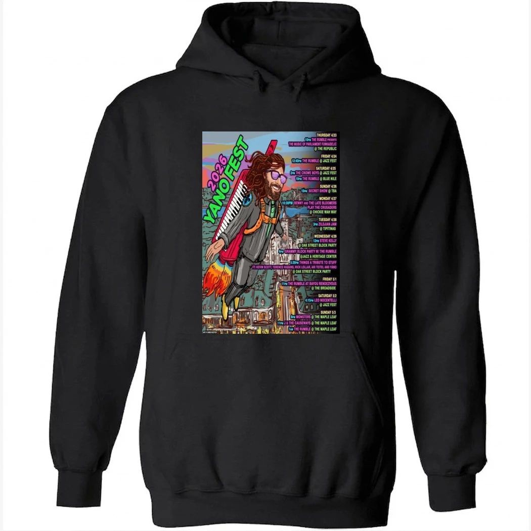 The Rumble Band Jazz Fest 2026 Live Tour Poster Shirt