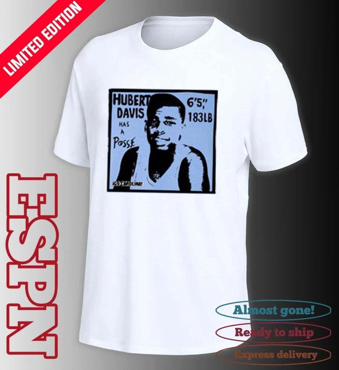 UNC Tar Heels Hubert Davis Profile T-shirt