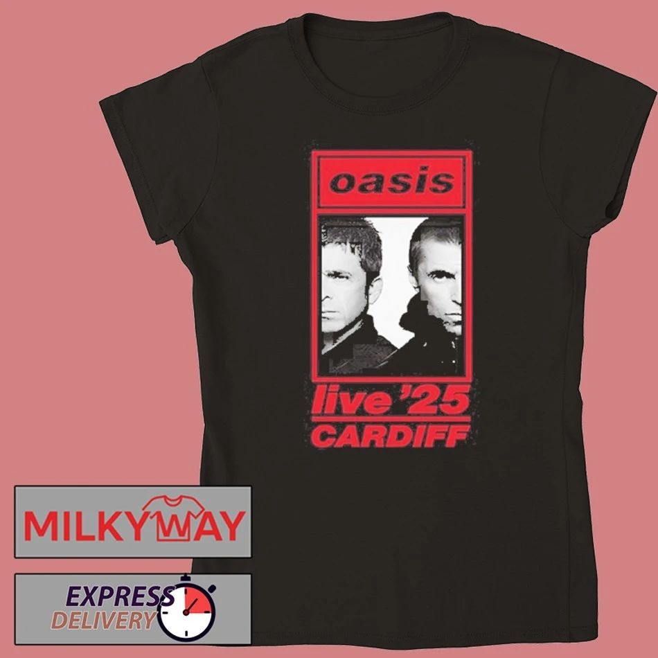 Oasis 2025 Cardiff Event T-Shirt