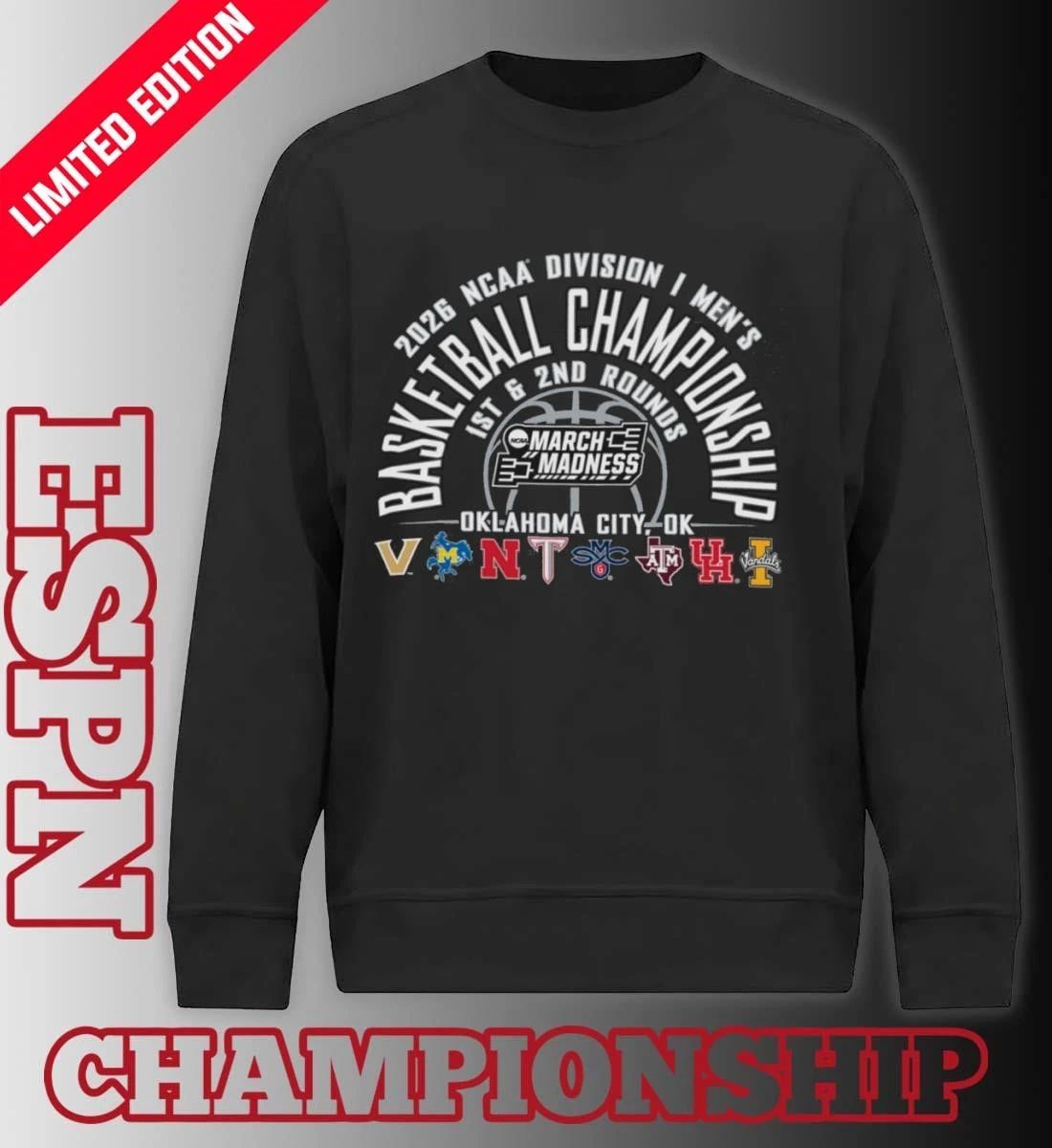 Oklahoma City Regional 2026 NCAA DI Men’s Basketball Championship Shirt