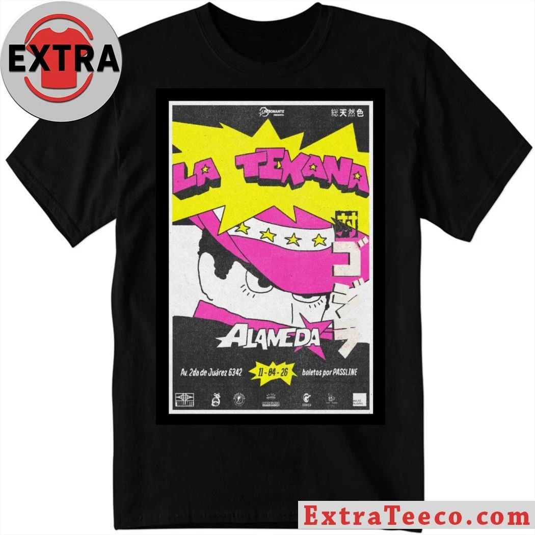 La Texana Puebla, Mexico On April 11, 2026 Event Poster Shirt – Perfect Gift for Men & Women