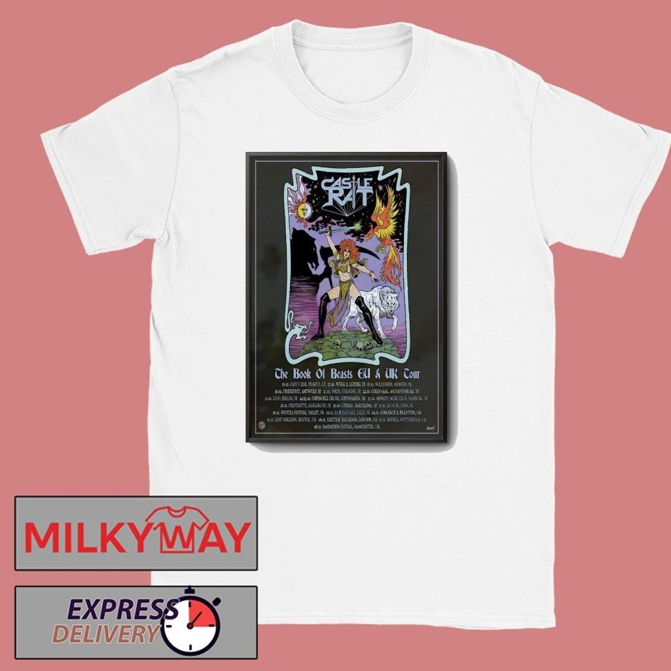 Castle Rat The Book Of Beasts EU-UK 2025 Event Poster shirt