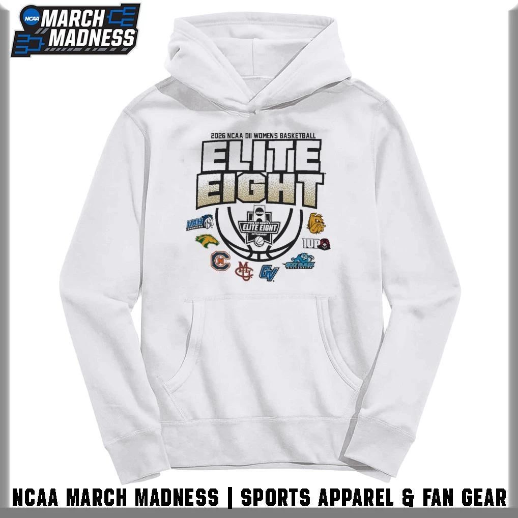 2026 NCAA Division II Women’s Basketball Elite Eight T-Shirt
