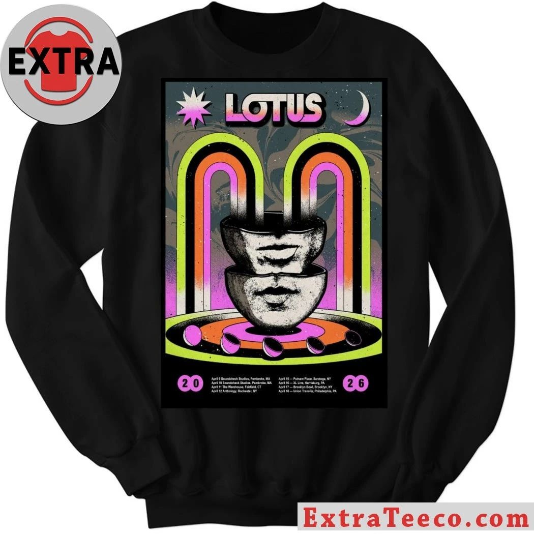 Lotus April 2026 Tour Poster Shirt