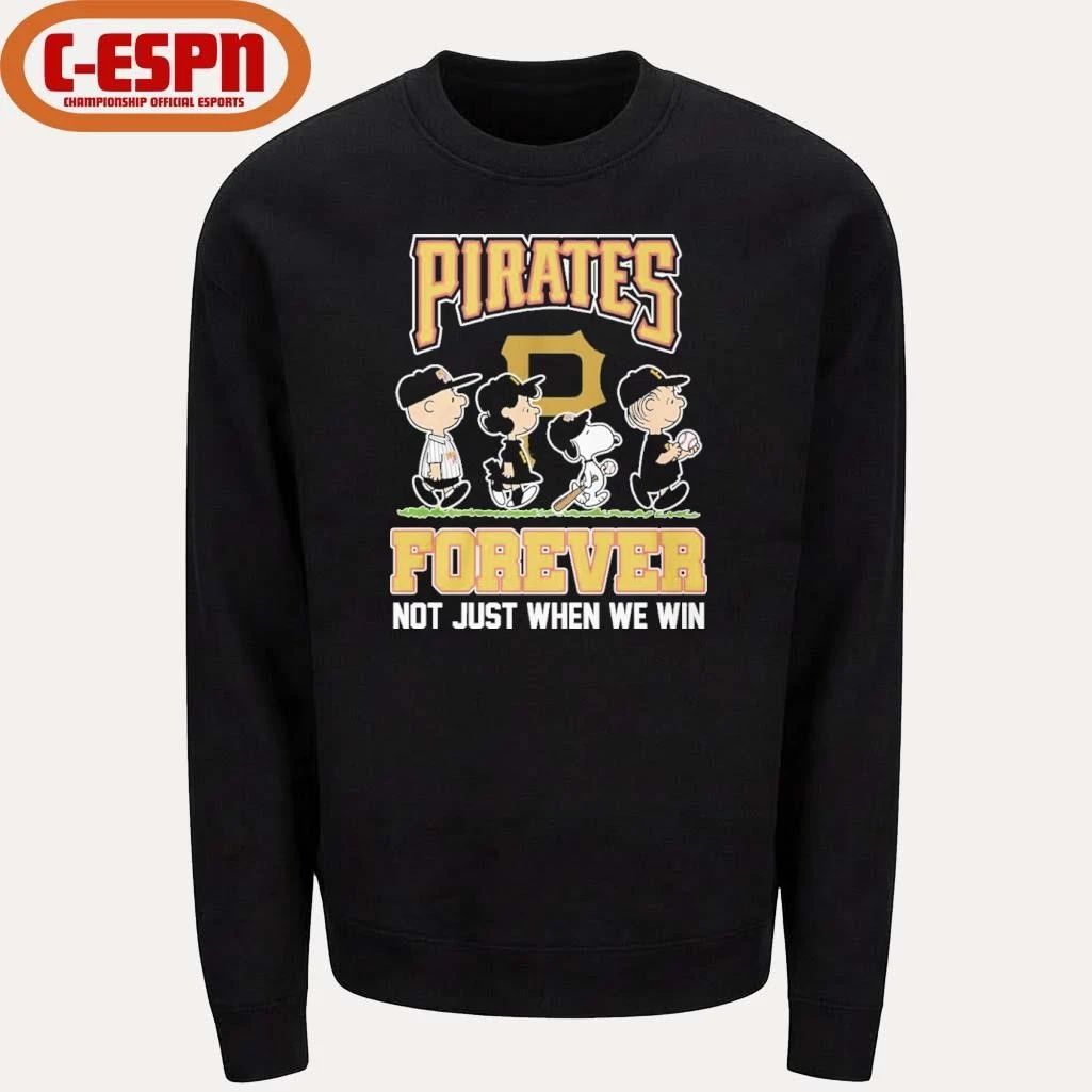 The Peanuts Characters Forever X Pittsburgh Pirates Shirt