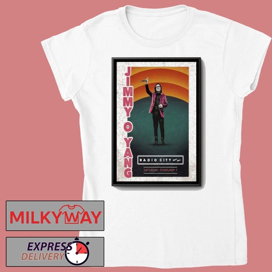 Jimmy O Yang New York NY Tour Feb 7 2026 Poster shirt