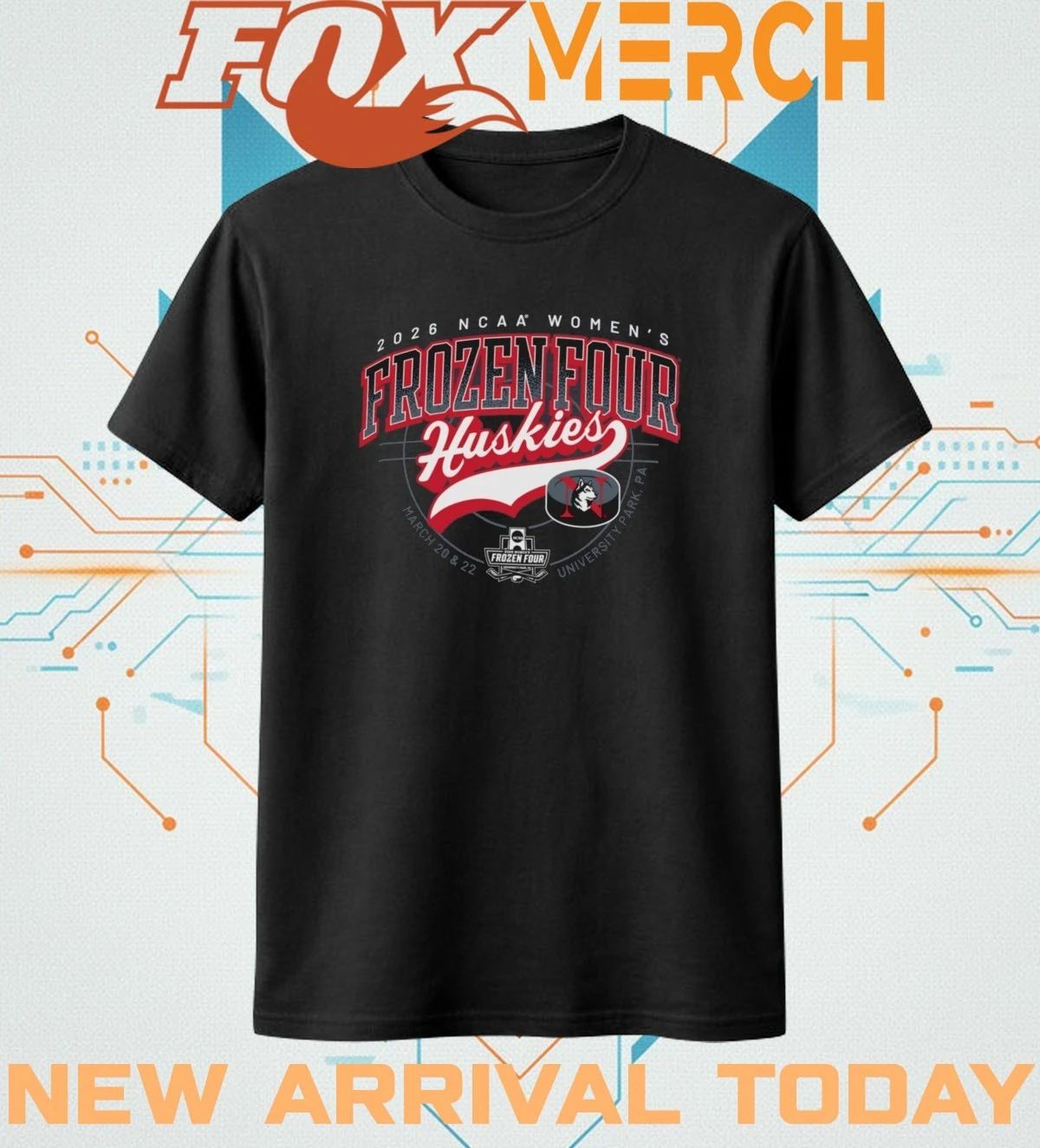 Huskers 2026 NCAA Women’s Frozen Four University Park, PA shirt
