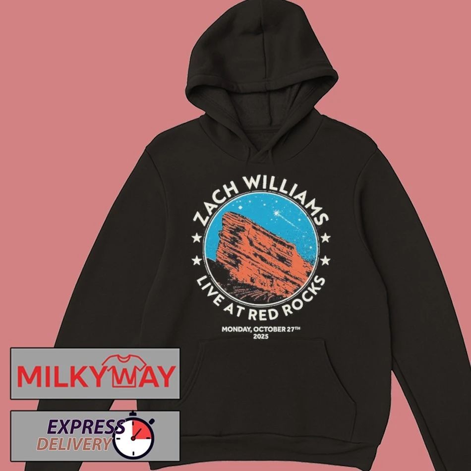 Zach Williams Red Rocks Amphitheatre, Morrison, CO Oct 27 2025 Shirt