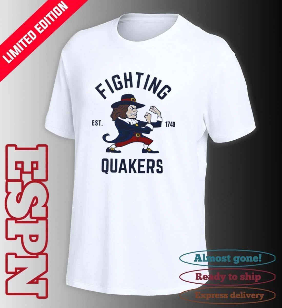 Pennsylvania Quakers Fighting Quakers Shirt