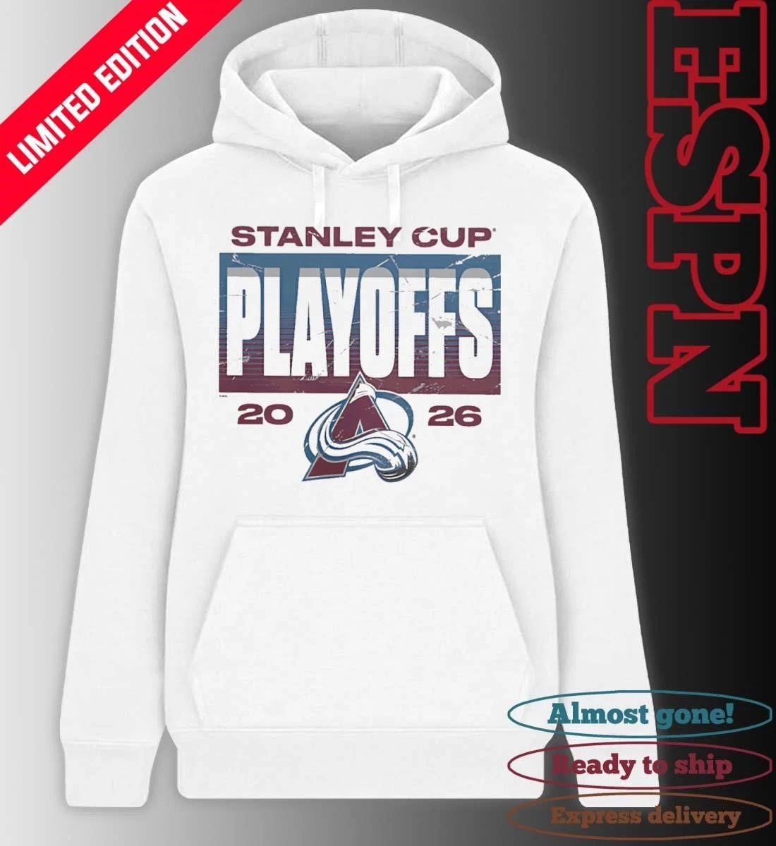 NHL Stanley Cup Playoffs 2026 Colorado Avalanche T-Shirt