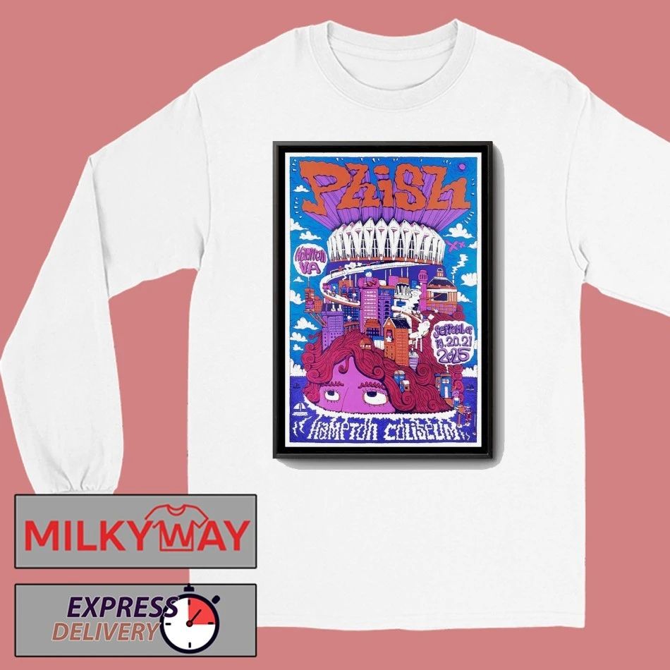 Phish Hampton Coliseum Sept 2025 Poster shirt
