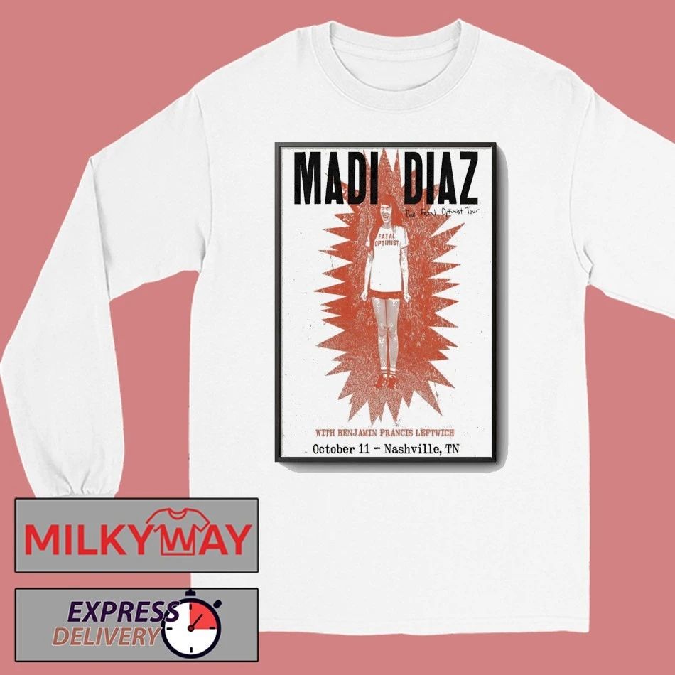 Madi Diaz Oct 11 2025 The Basement East In Nashville TN Poster shirt