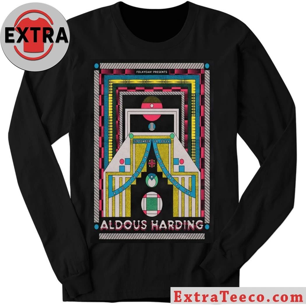 Aldous Harding Santa Cruz CA Tour On Sept 29 2026 Poster Shirt