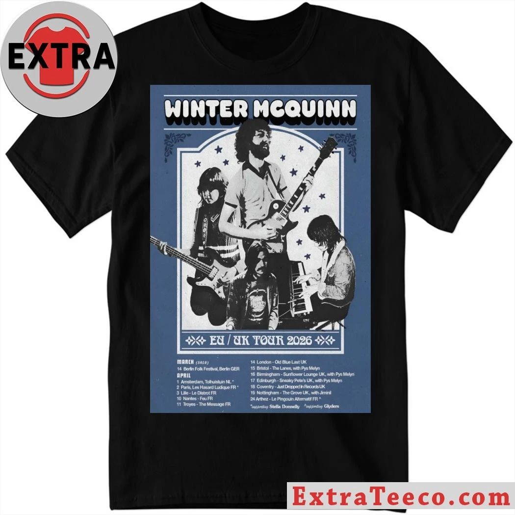 Winter McQuinn 2026 Tour EU-UK Poster Shirt