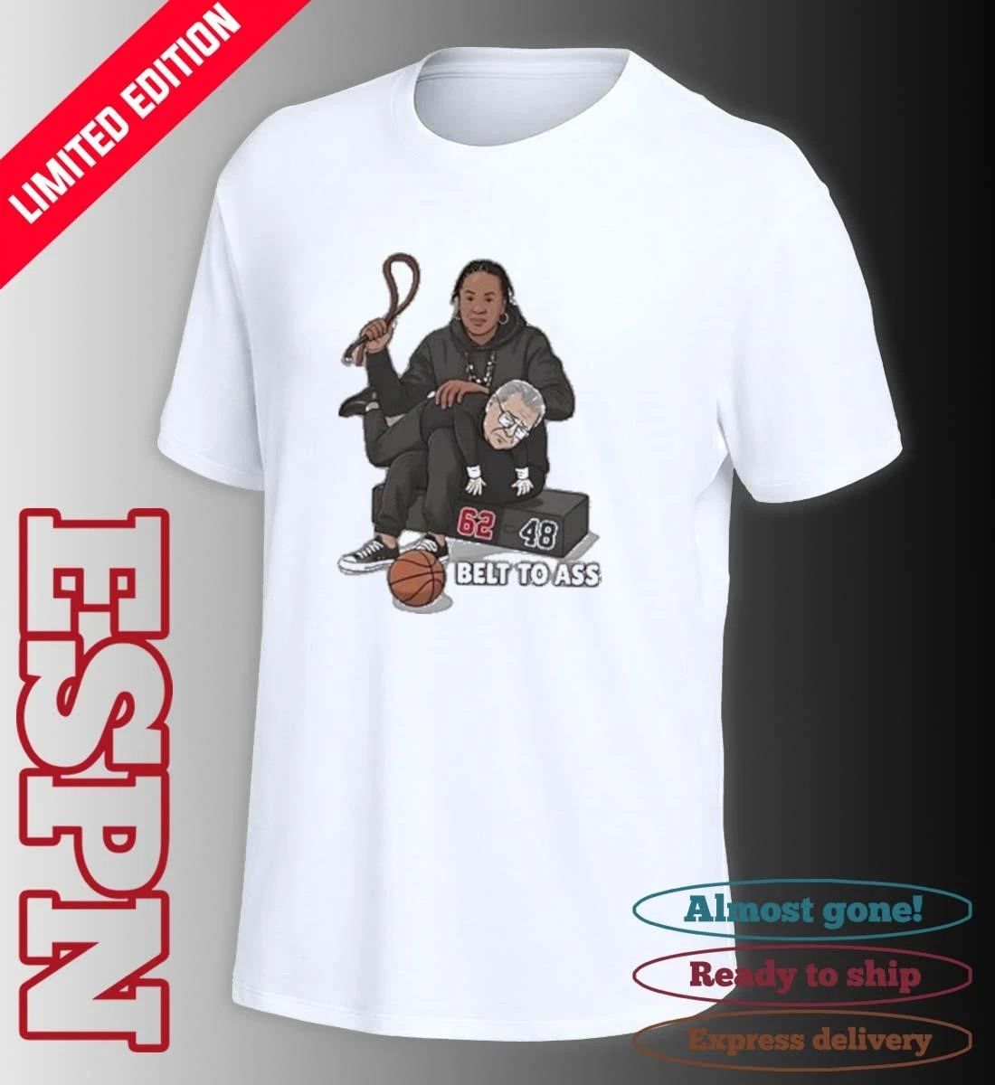 Dawn Staley Belt To Ass Geno Auriemma Shirt