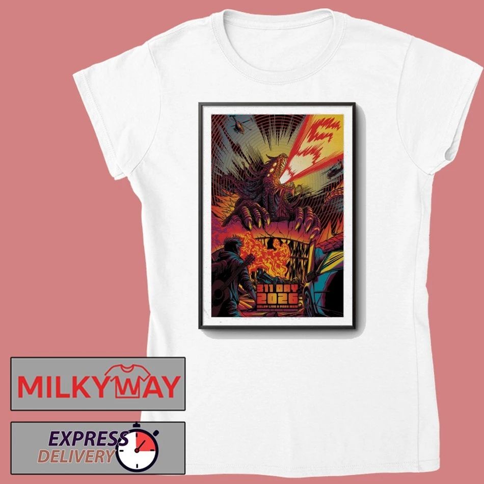 311 Las Vegas NV Mar 8 2026 Tour Poster shirt