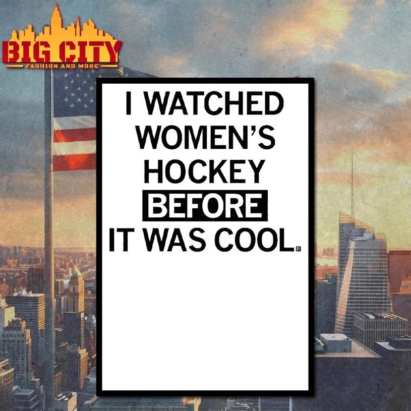 I Watched Women’s Hockey Before It Was Cool T-shirt