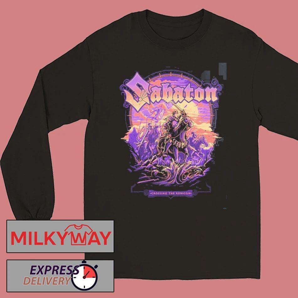 Sabaton Julius Caesar’s Crossing The Rubicon Two Sided T-Shirt