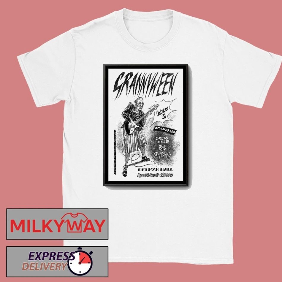 Grannyween October 31 2025 Delmar Hall, St. Louis, MO Poster shirt
