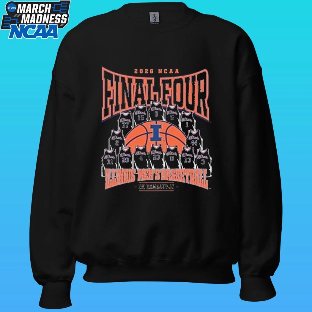 Illinois Men’s Basketball 2026 NCAA Final Four Shirt