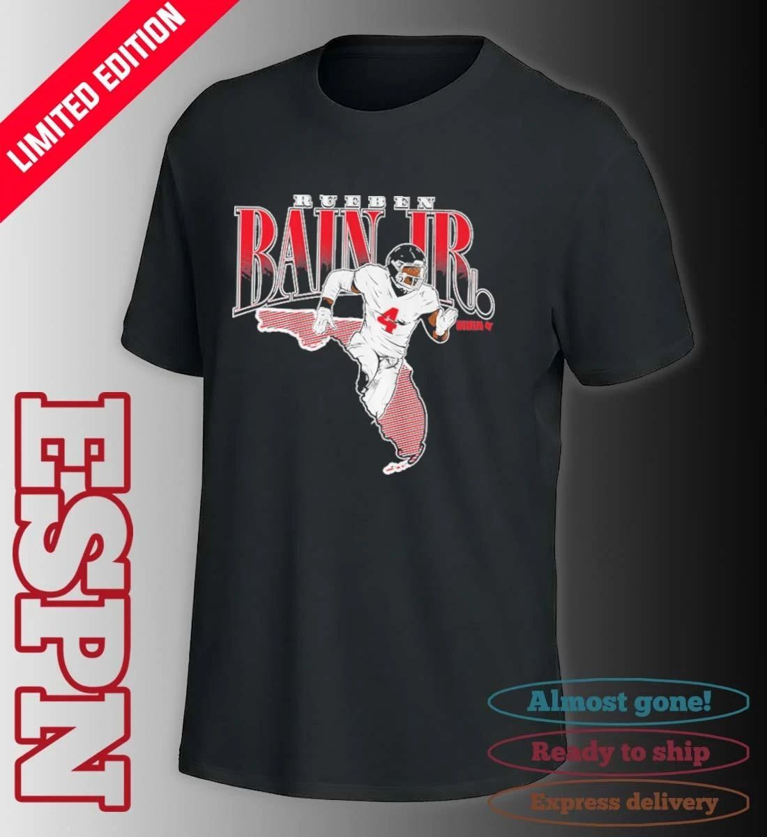 Buccaneers Rueben Bain Jr State Star Remix Shirt