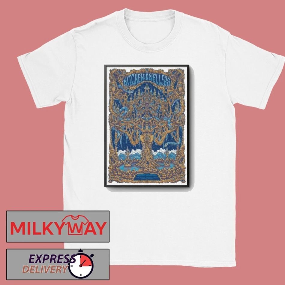 Kitchen Dweller Jan 24 2026 The Mission Ballroom Denver CO Poster shirt