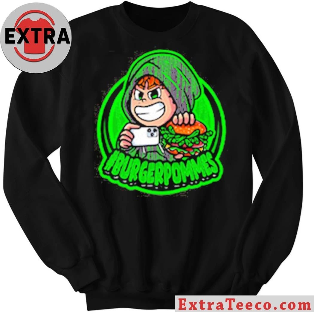 Lukas Burgerpommes Hacker shirt