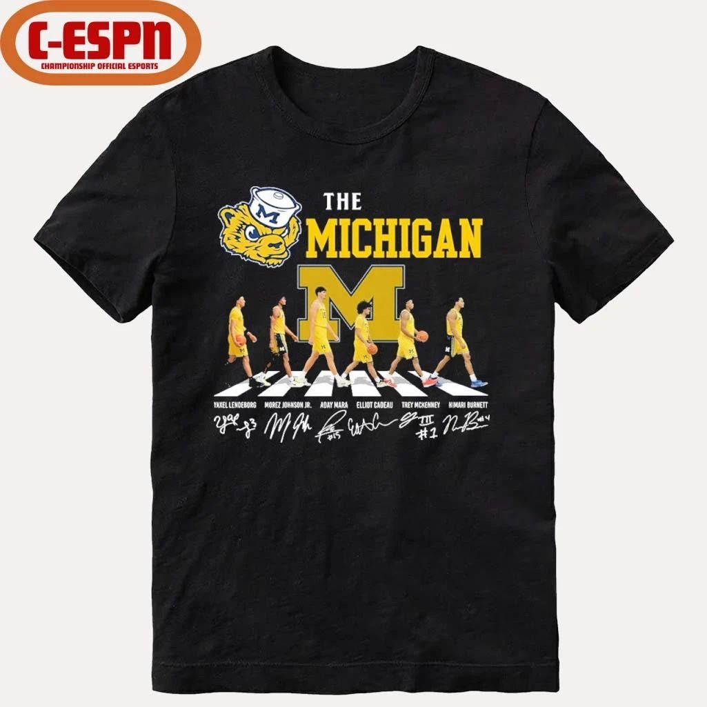 The Michigan Men’s Basketball Abbey Road Shirt